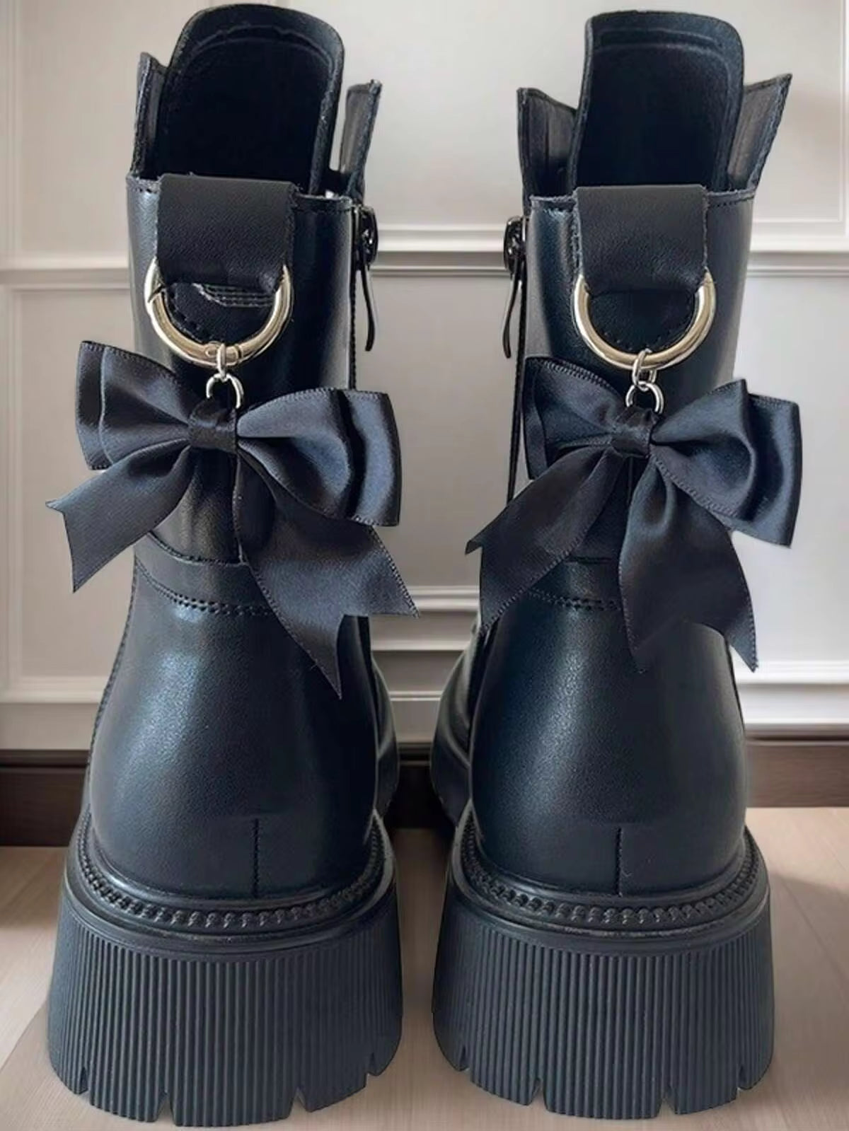 2pcs Satin Bow Shoe Clips, Zinc Alloy Twist Detail, Suitable For Boot Decoration - Elegant Shoe Ribbon Accessory, Great Birthday Gift